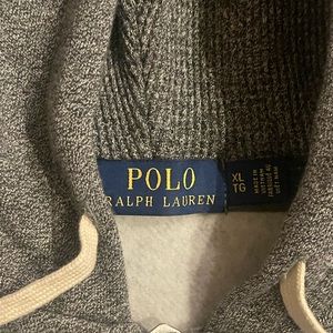 Full zip Polo jacket grey never worn